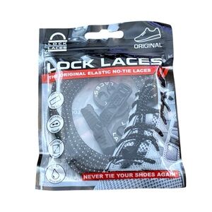NWT Lock Laces No-Tie Shoelaces